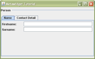 TabbedPaneLayoutDecorator within a SeparatorLayoutDecorator